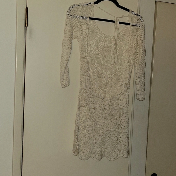 Spell Crochet Havana Backless Mini Dress - S/M - Picture 6 of 11